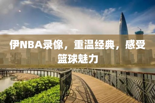 伊NBA录像，重温经典，感受篮球魅力