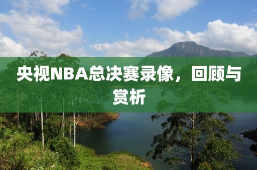 央视NBA总决赛录像，回顾与赏析