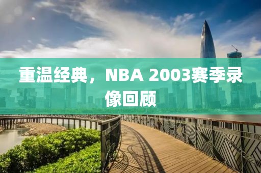 重温经典，NBA 2003赛季录像回顾